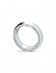 D.Bachet Subtile platinum jewelry creation, wedding band for men and women, diamonds set on one or both edges. D.Bachet Subtile platinum jewelry creation, wedding band for men and women, diamonds set on one or both edges.